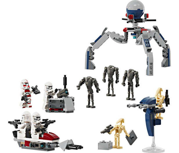 LEGO Star Wars™ 75372 Zestaw z żołnierzem armii klonów i droidem - 1203565 - zdjęcie 3